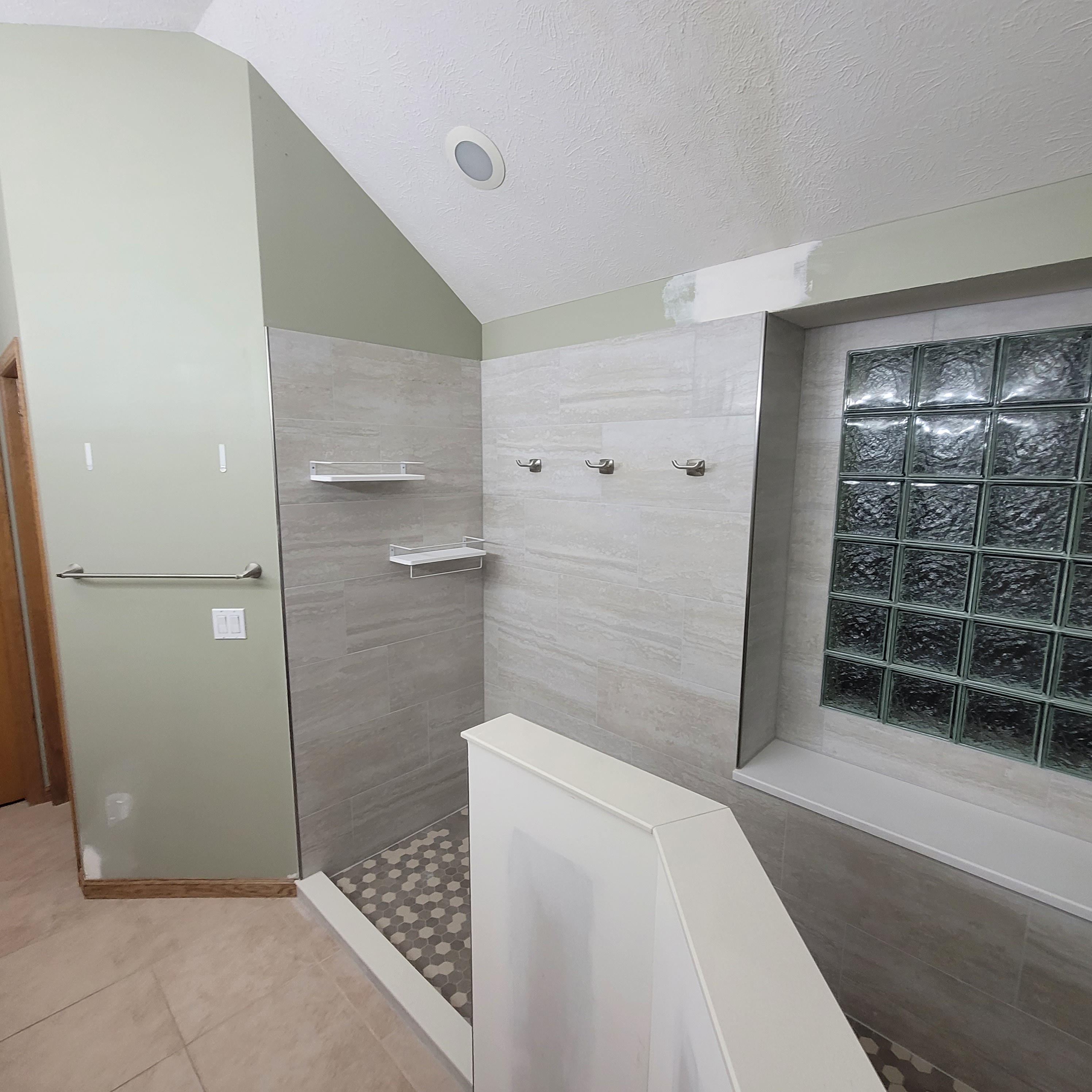 Repaired bathroom